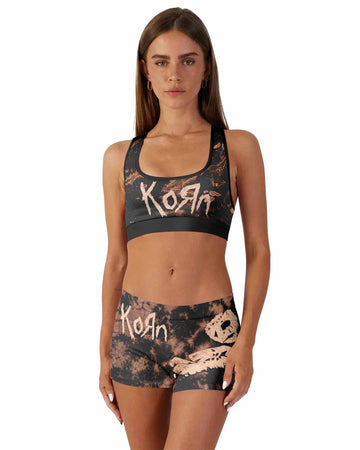 Korn Are You Ready Women's Workout Set - front lifestyle view