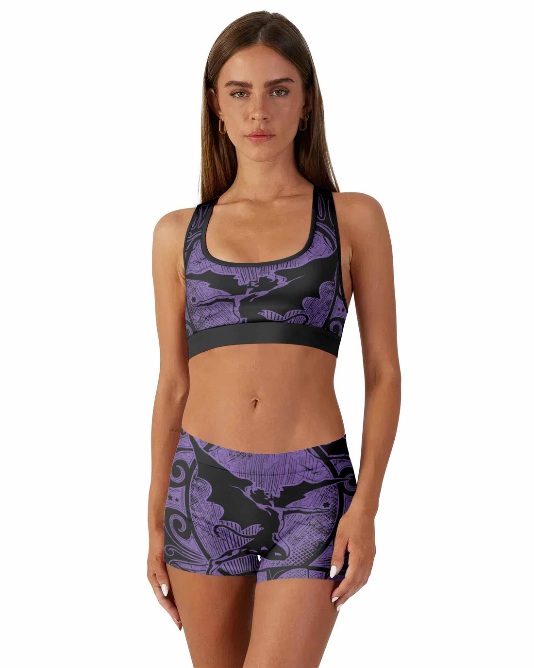 Black Sabbath Lord of This World Women's Workout Set - front lifestyle view