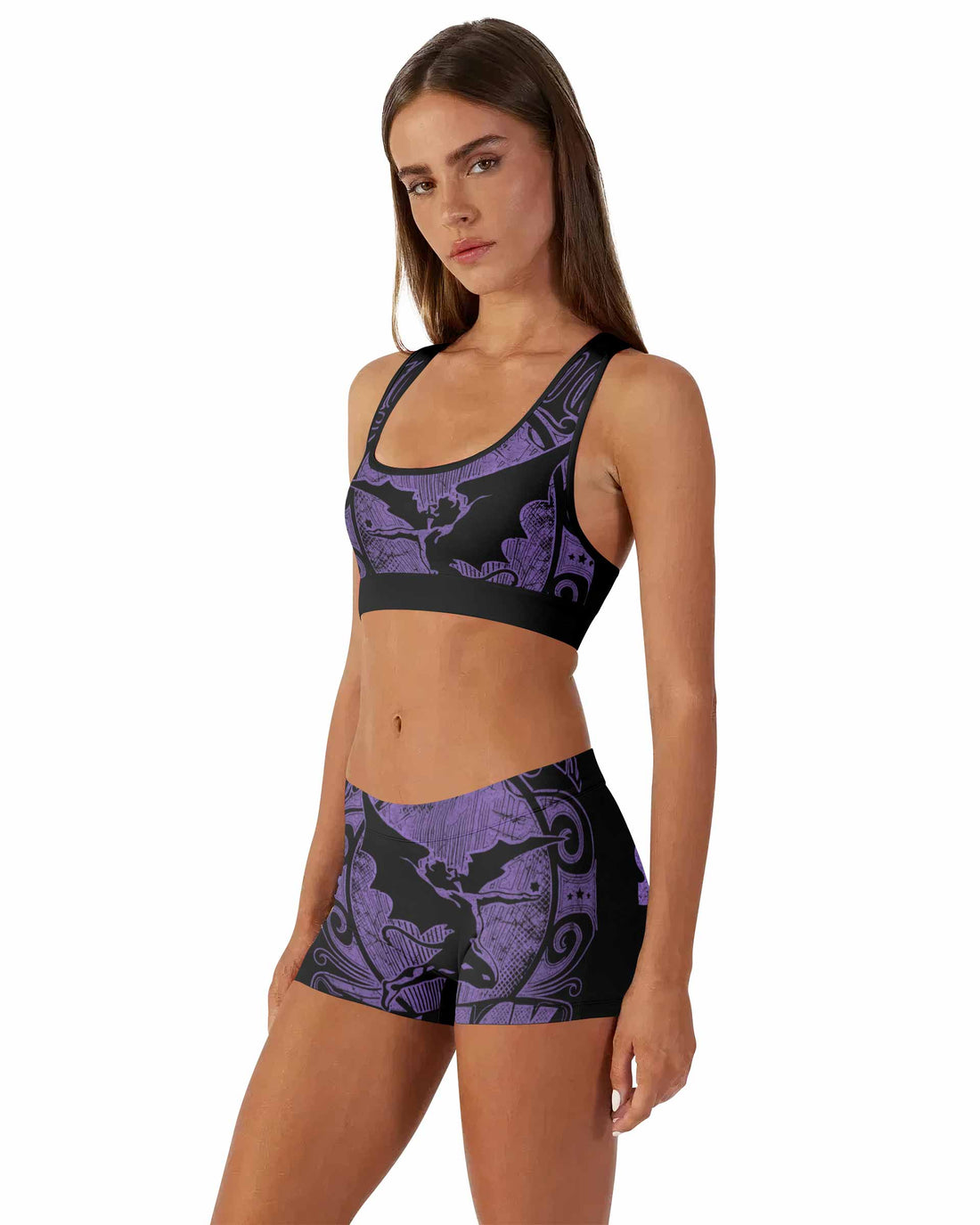 Black Sabbath Lord of This World Women's Workout Set - front lifestyle view