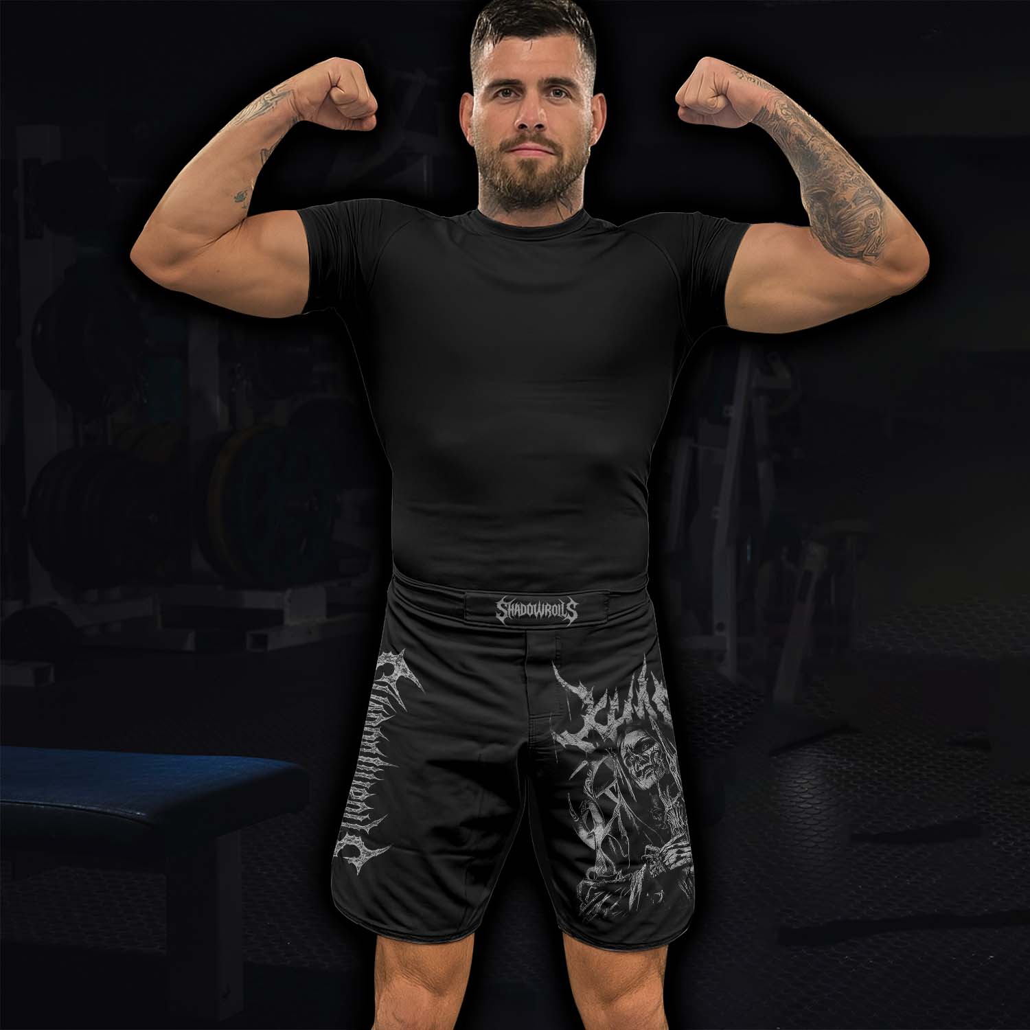 Against All Gods Fight Shorts