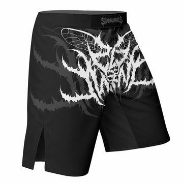 Angelmaker Demon Fight Shorts - right side mockup