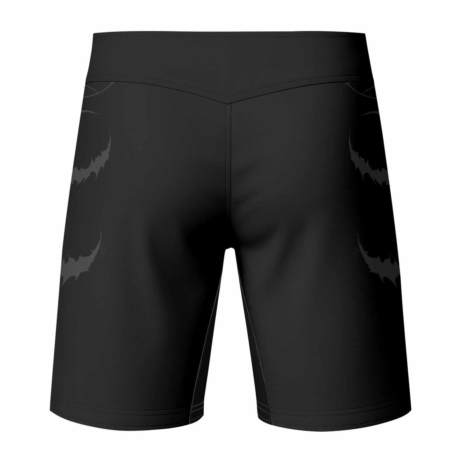Angelmaker Demon Fight Shorts - back view mockup