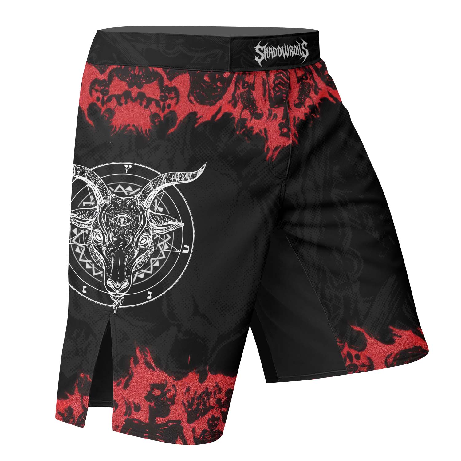 Baphomet Seal Fight Shorts
