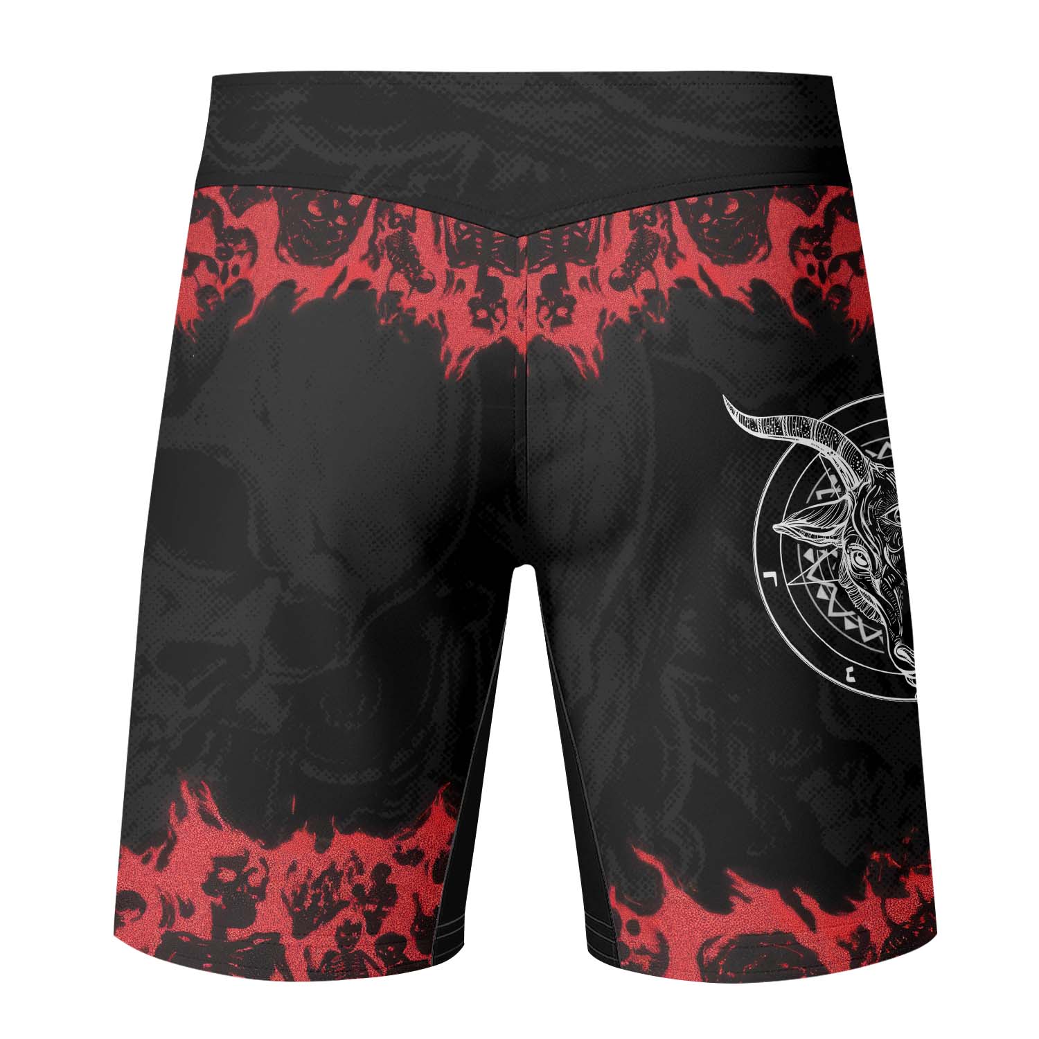 Baphomet Seal Fight Shorts