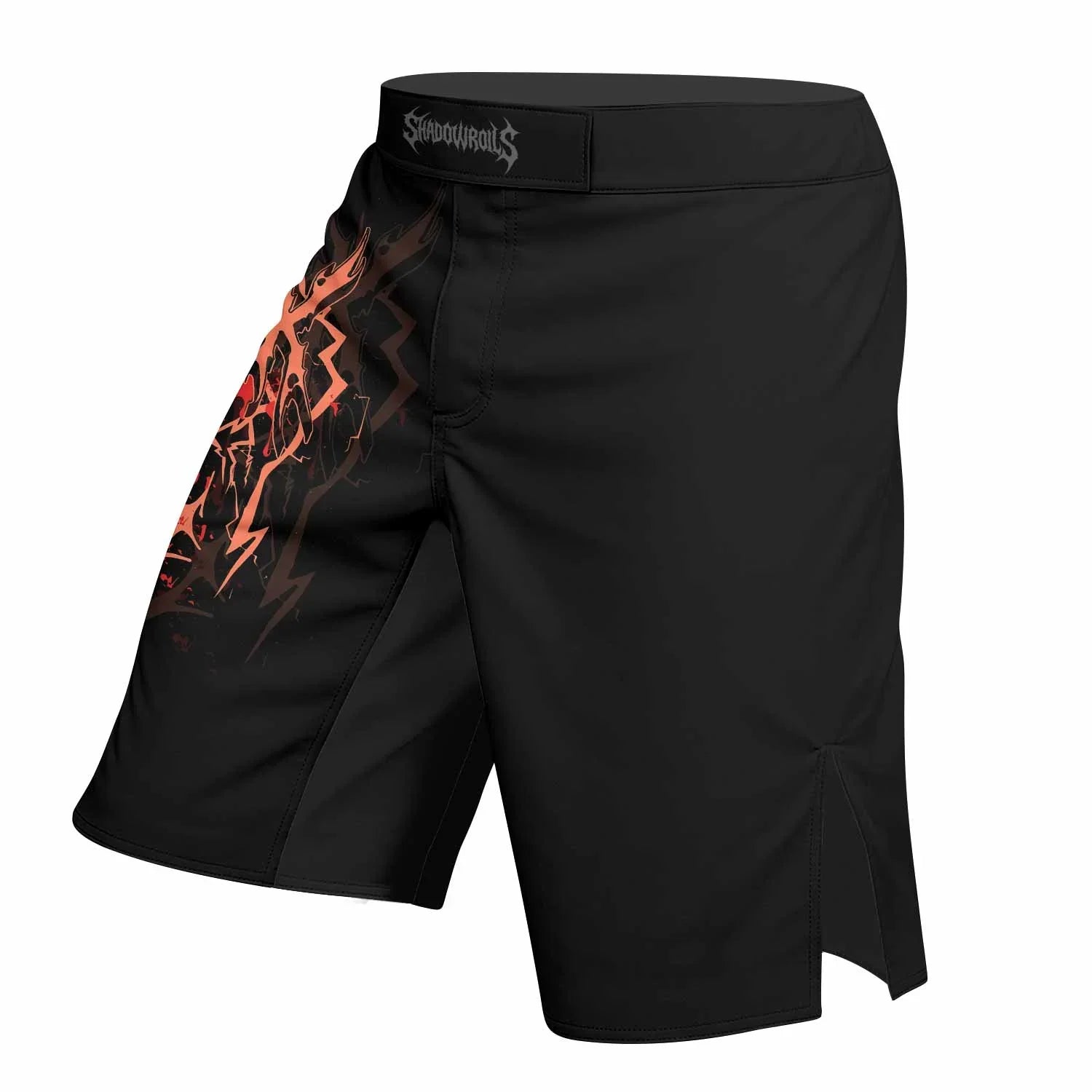 Berserker's Oath Mixed Martial Arts Shorts - left side mockup