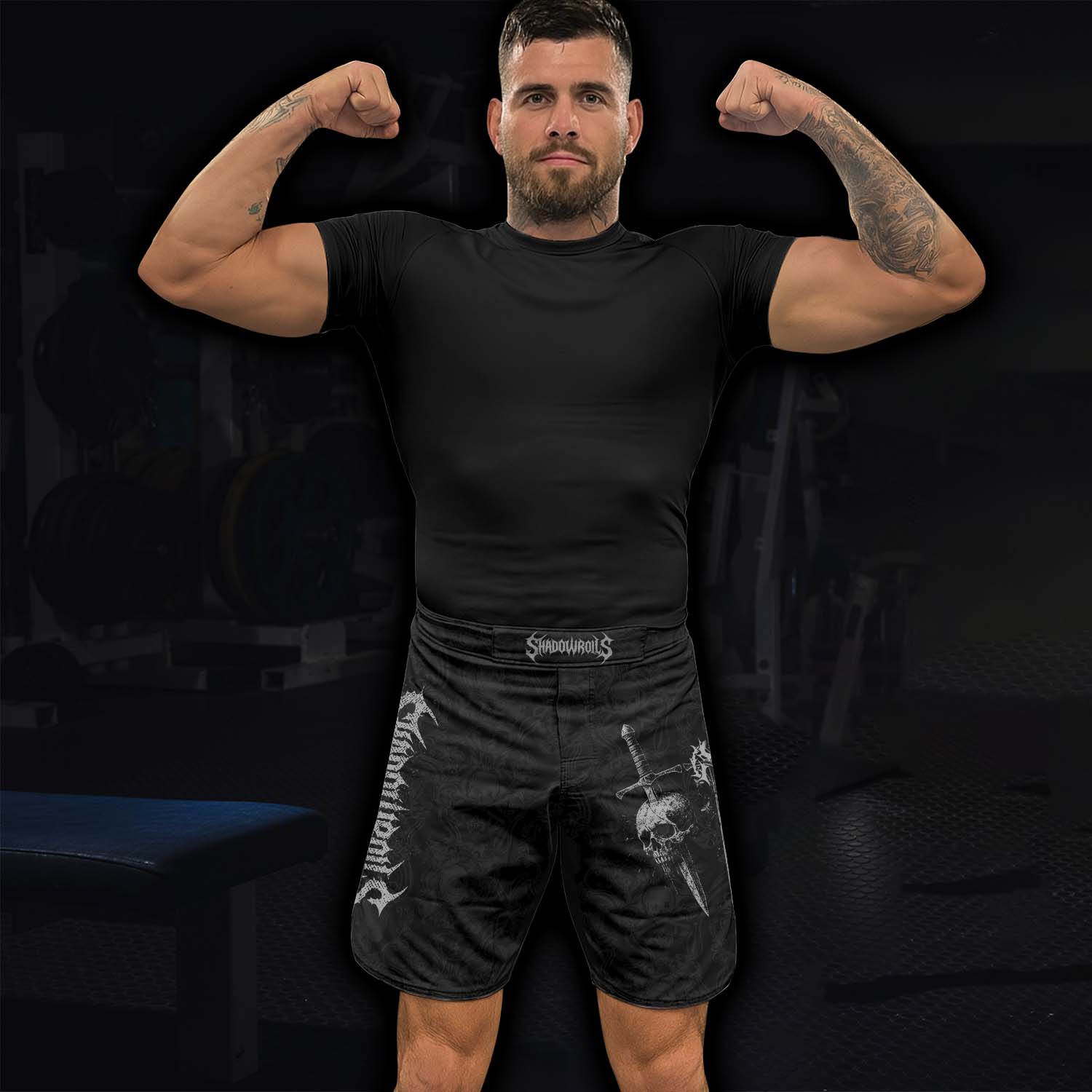 Bone Reaper Fight Shorts