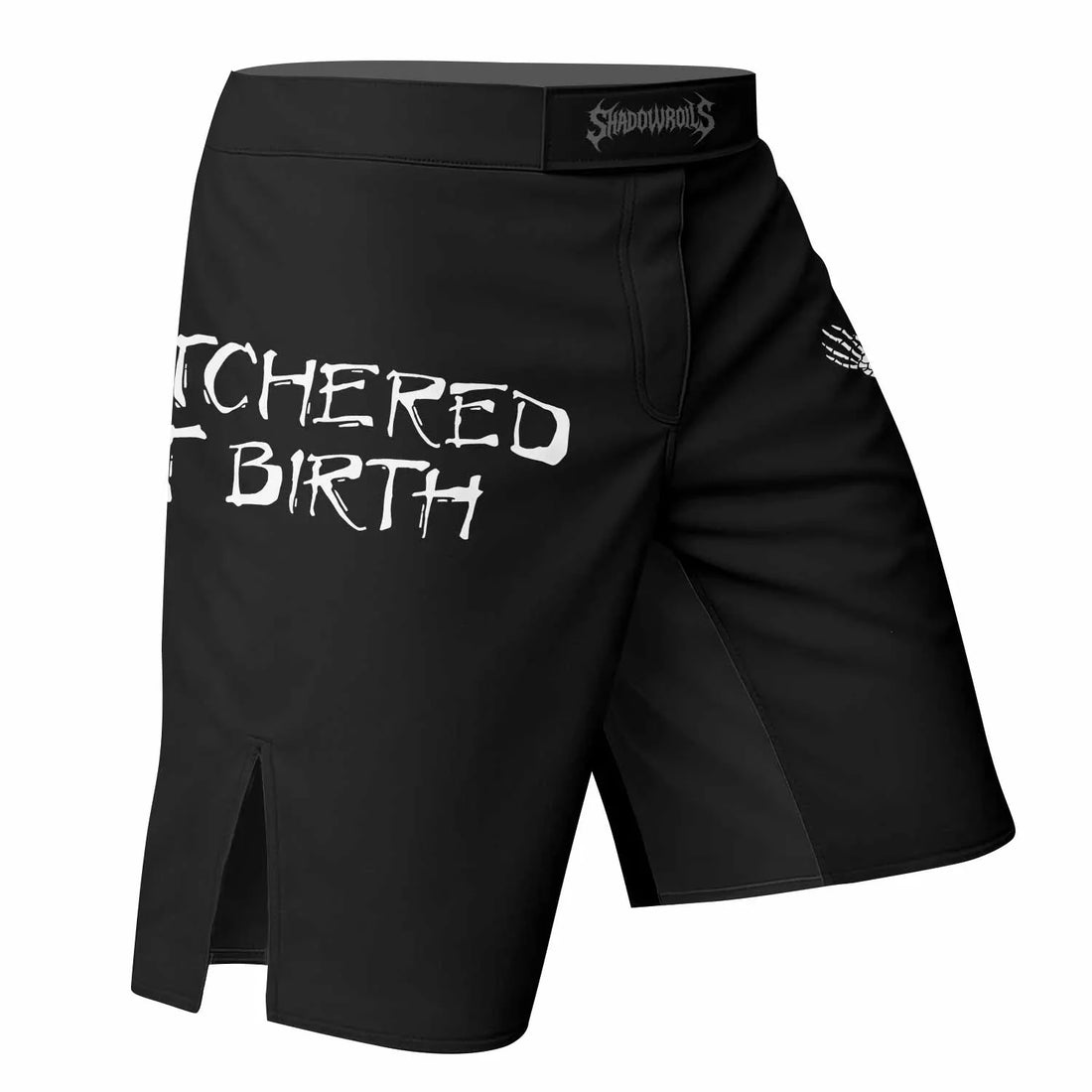 Butchered at Birth Mixed Martial Arts Shorts - right side mockup