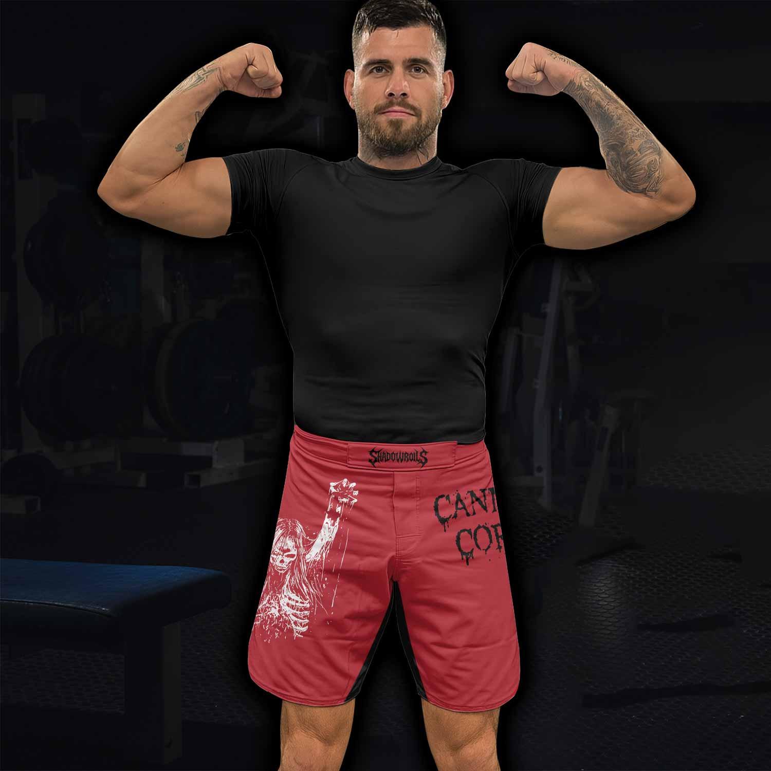 Cannibal Corpse Mixed Martial Arts Shorts - lifestyle view