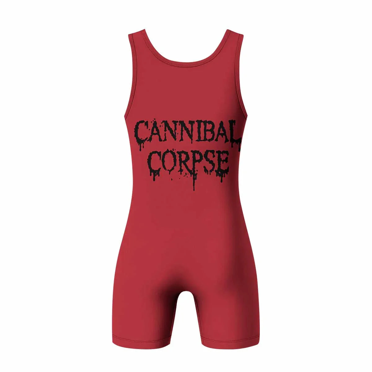 Cannibal Corpse Wrestling Singlet - back view mockup