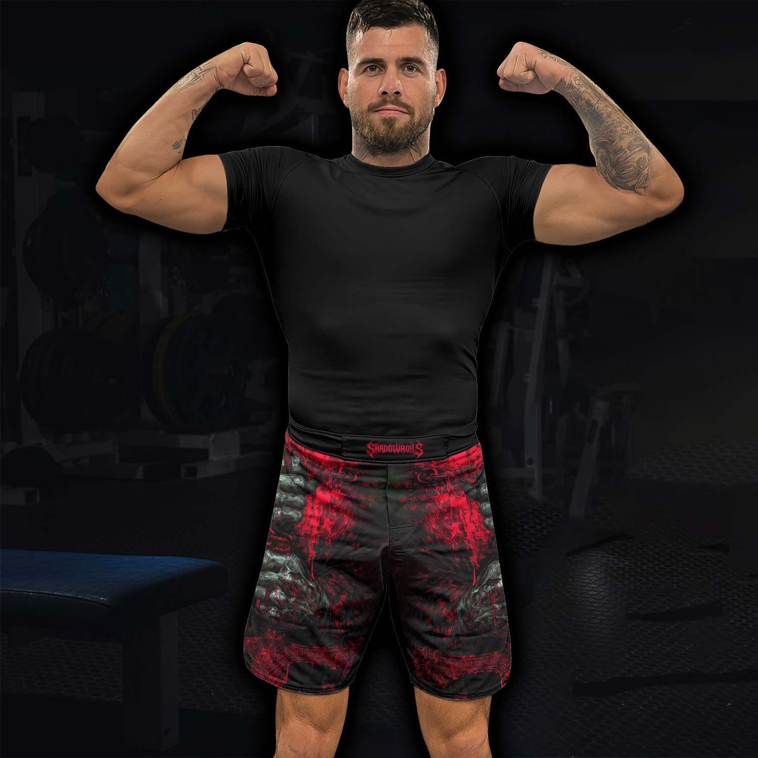 Chained Warrior Fight Shorts