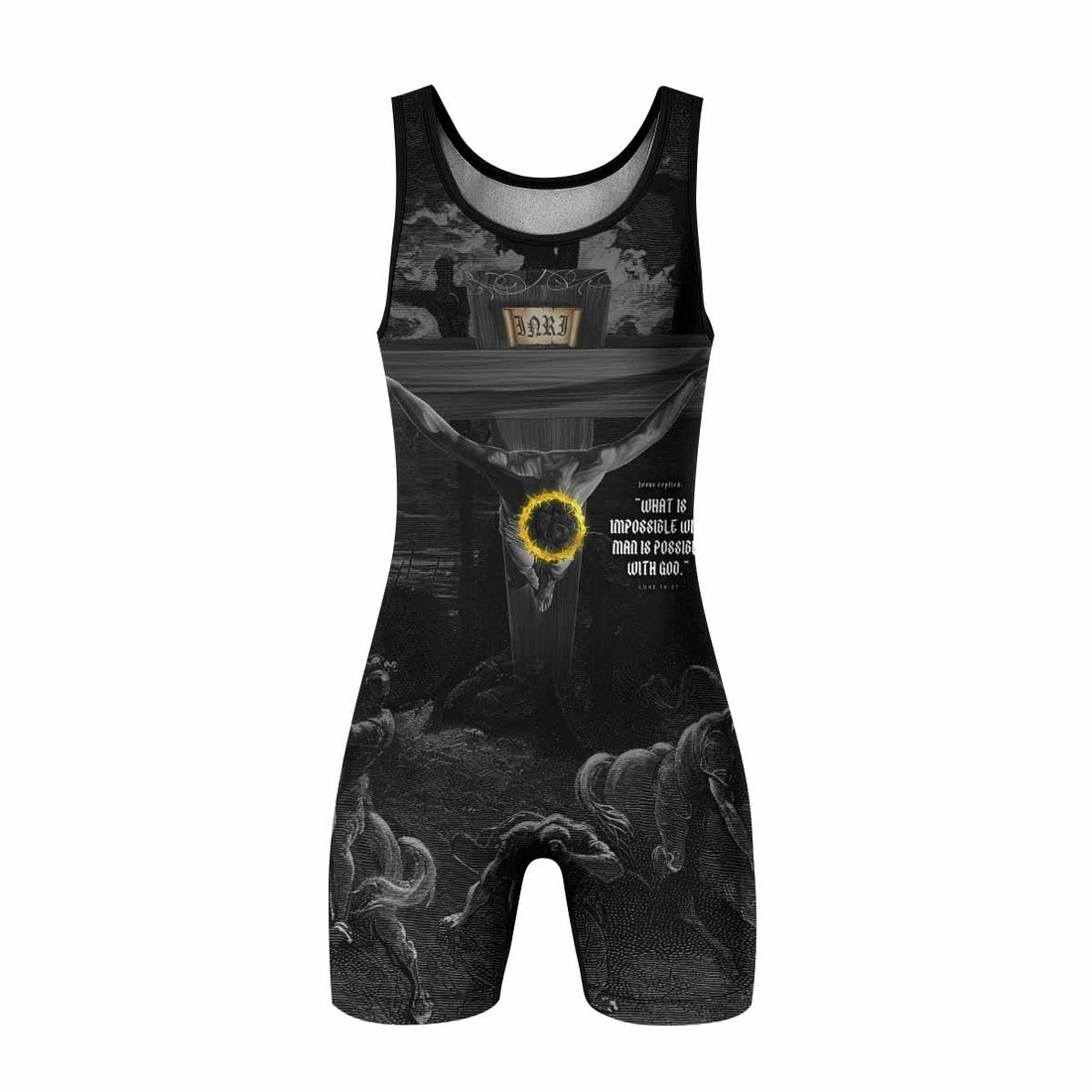 Crucified Grace Wrestling Singlet