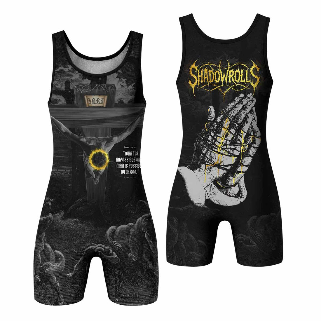Crucified Grace Wrestling Singlet