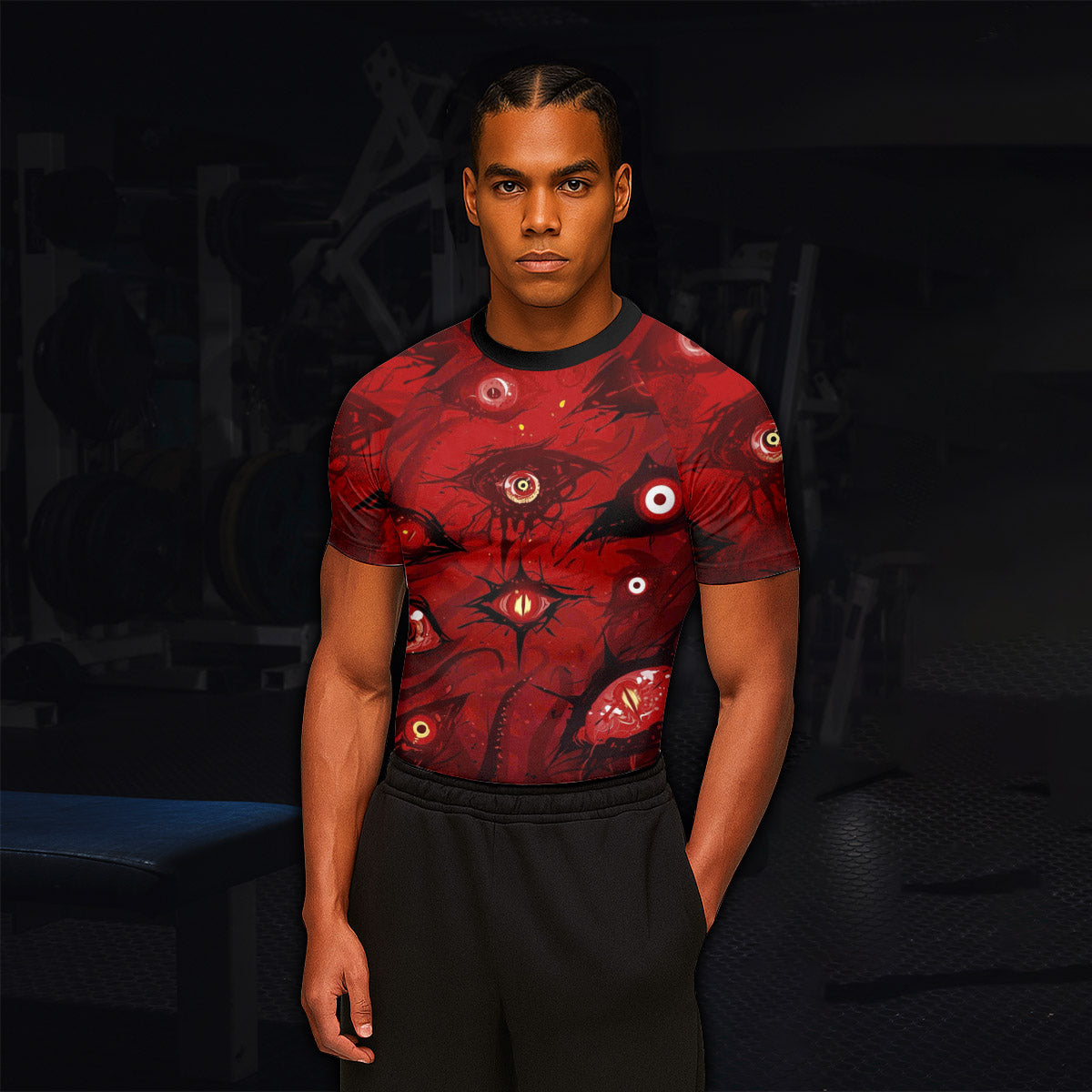 Cursed Eyes Awakening Rash Guard
