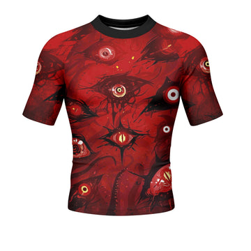 Cursed Eyes Awakening Rash Guard