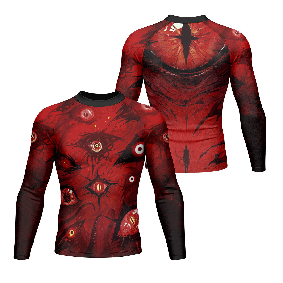 Cursed Eyes Awakening Rash Guard