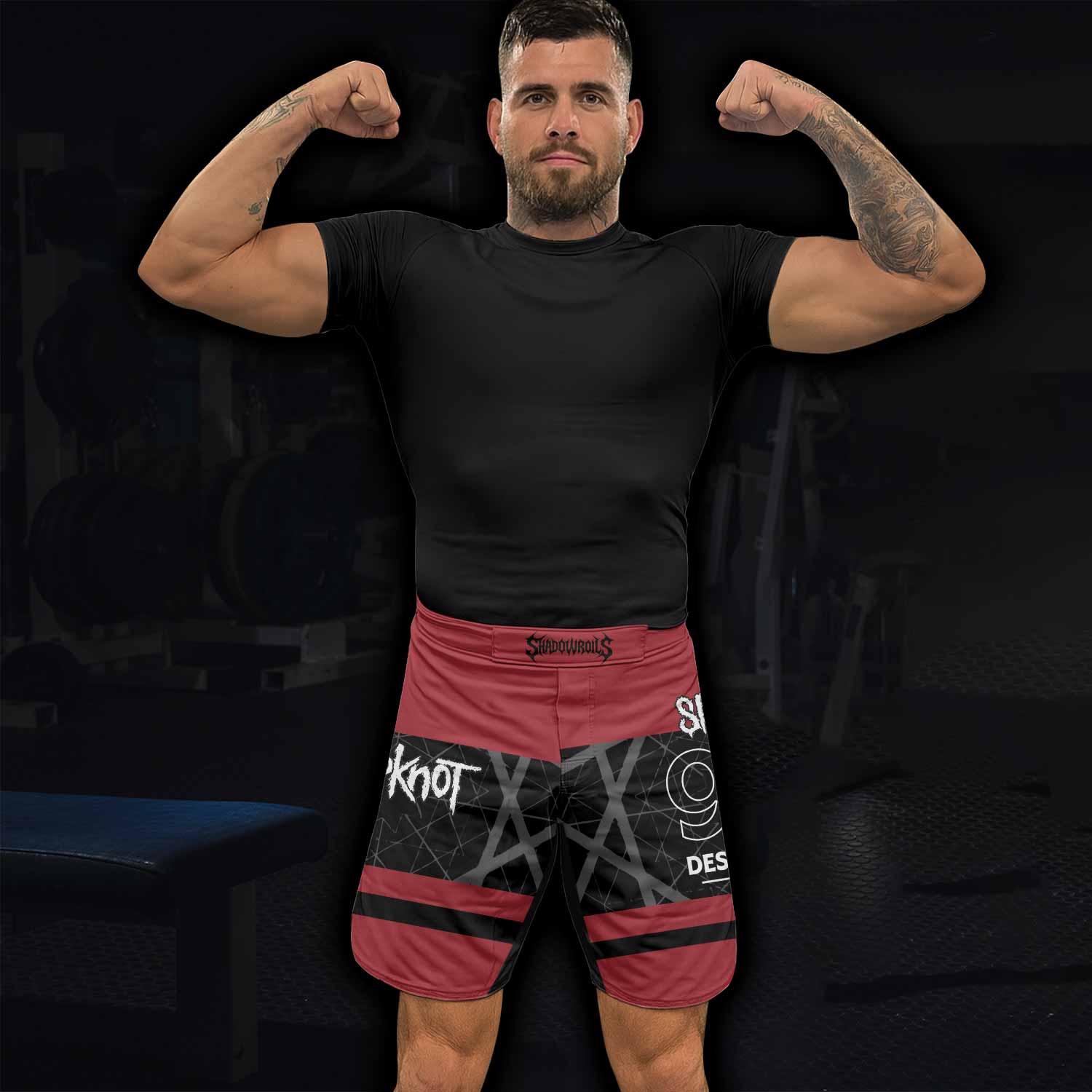 Des Moines 95 Fight Shorts - lifestyle view