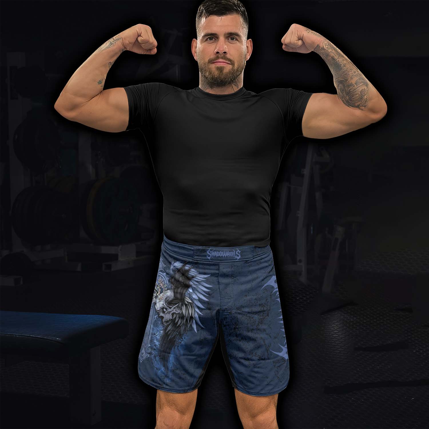 Duality of Souls Fight Shorts