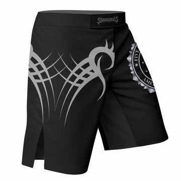 Five Finger Death Punch Mixed Martial Arts Shorts - right side mockup