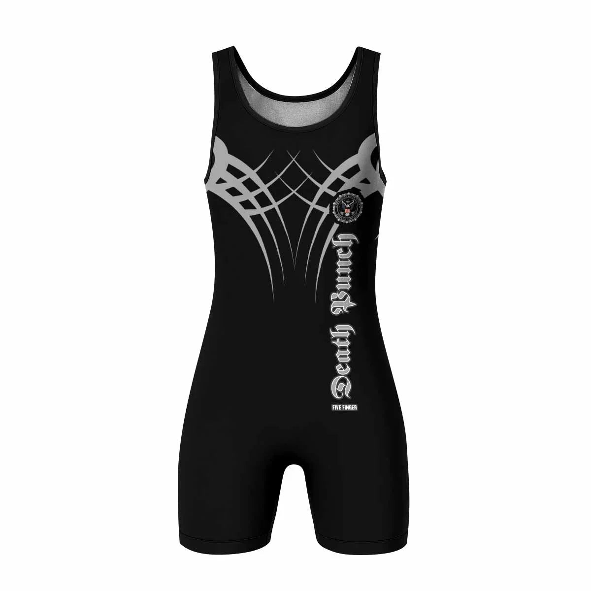Five Finger Death Punch Wrestling Singlet - front view mockup