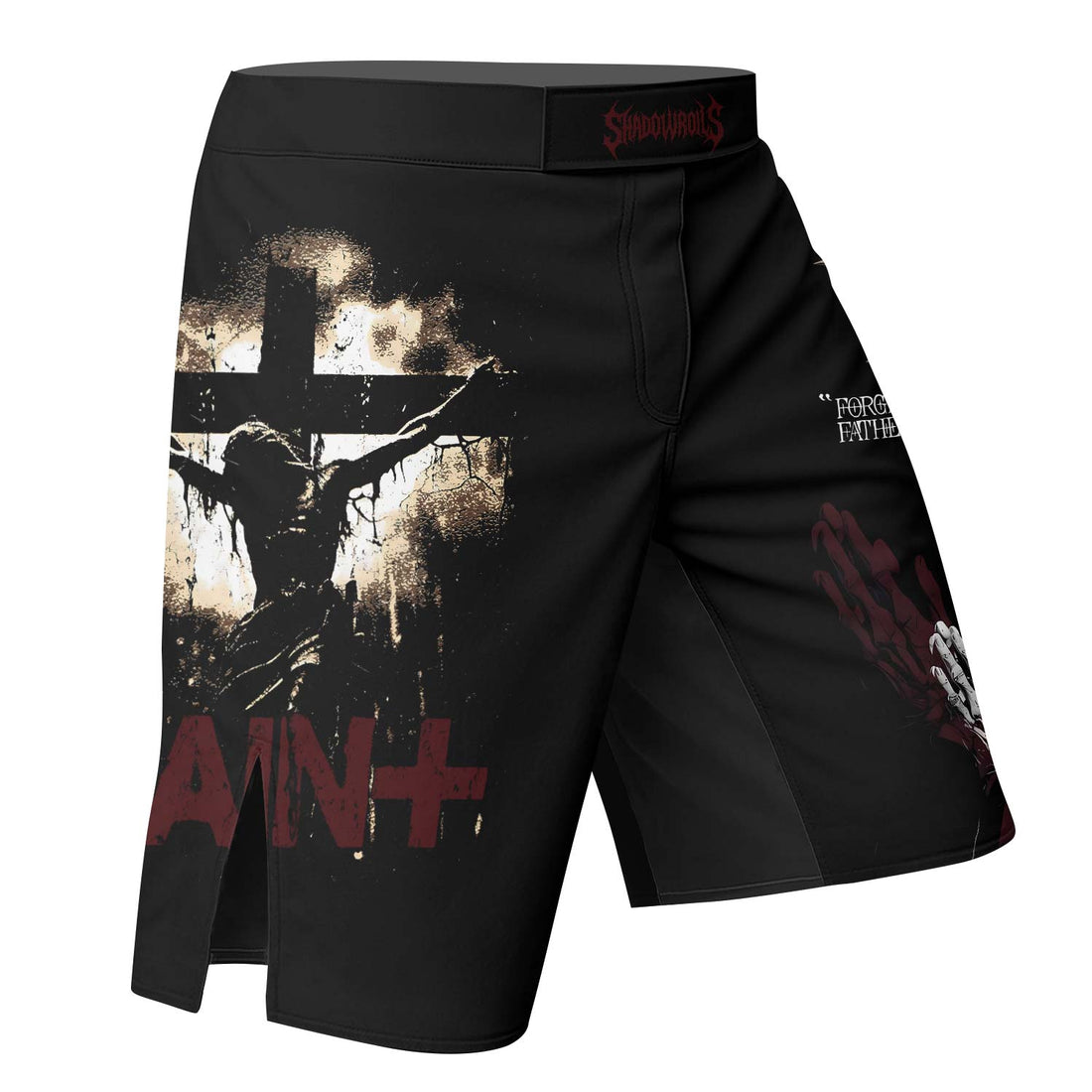 Forgive Them Father Fight Shorts