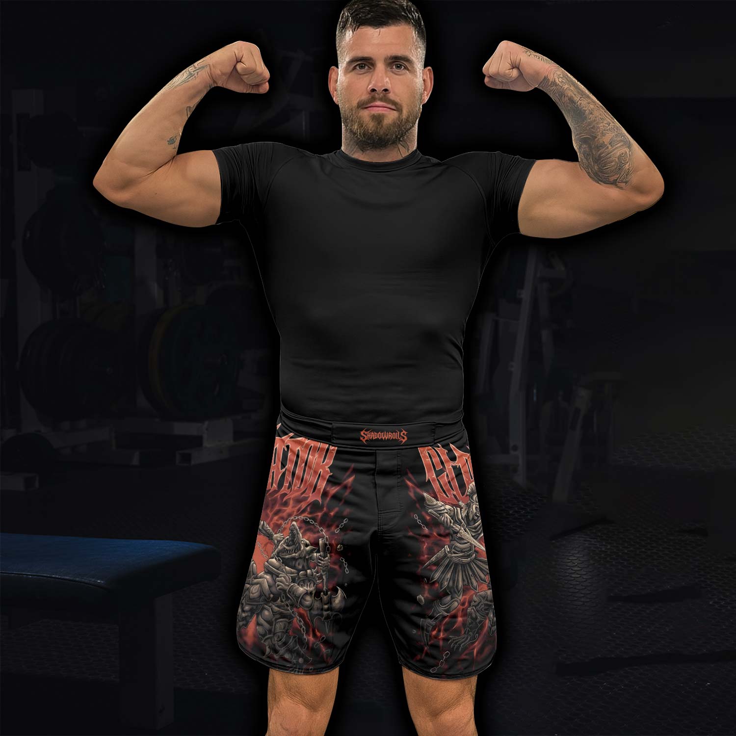 Gladiators' Last Stand Fight Shorts