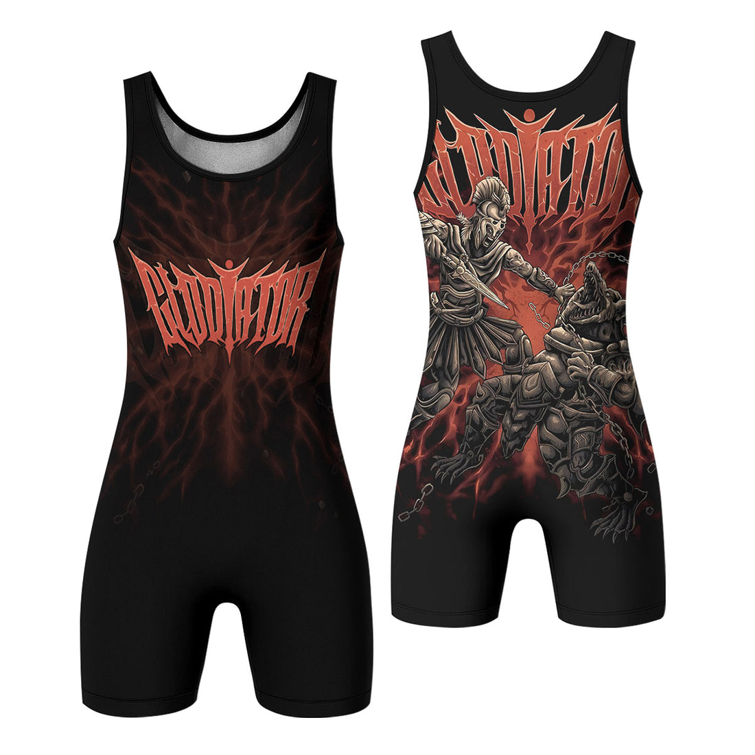 Gladiators' Last Stand Wrestling Singlet