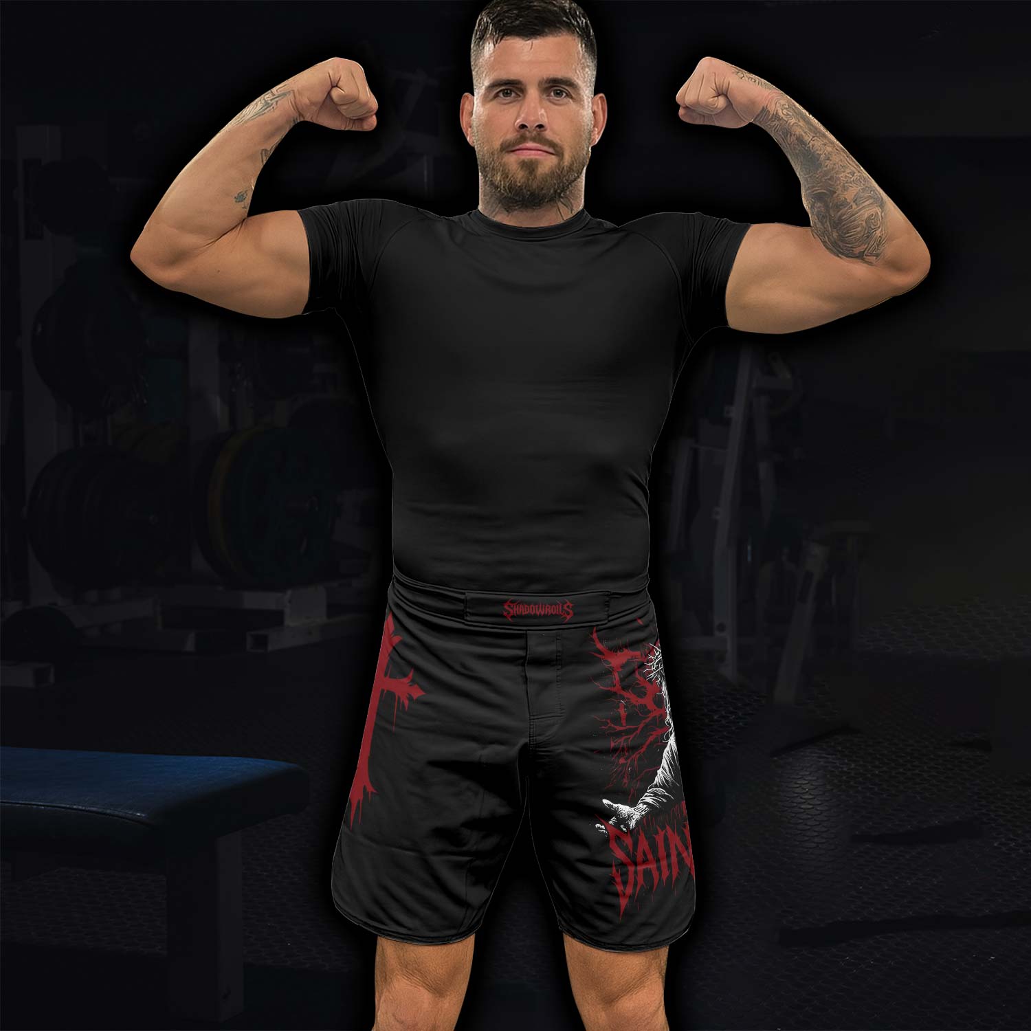 God Is Great Fight Shorts