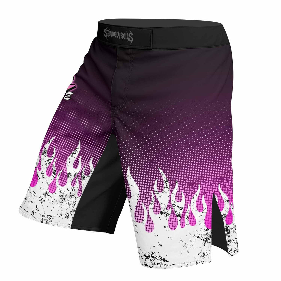 God's Will Be Done Mixed Martial Arts Shorts - right side mockup