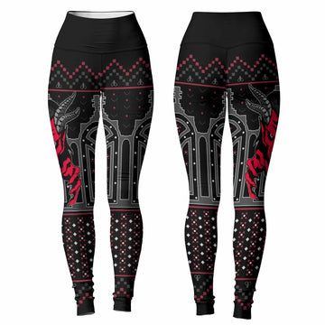 Hell's Gate Women's Leggings - front and back view