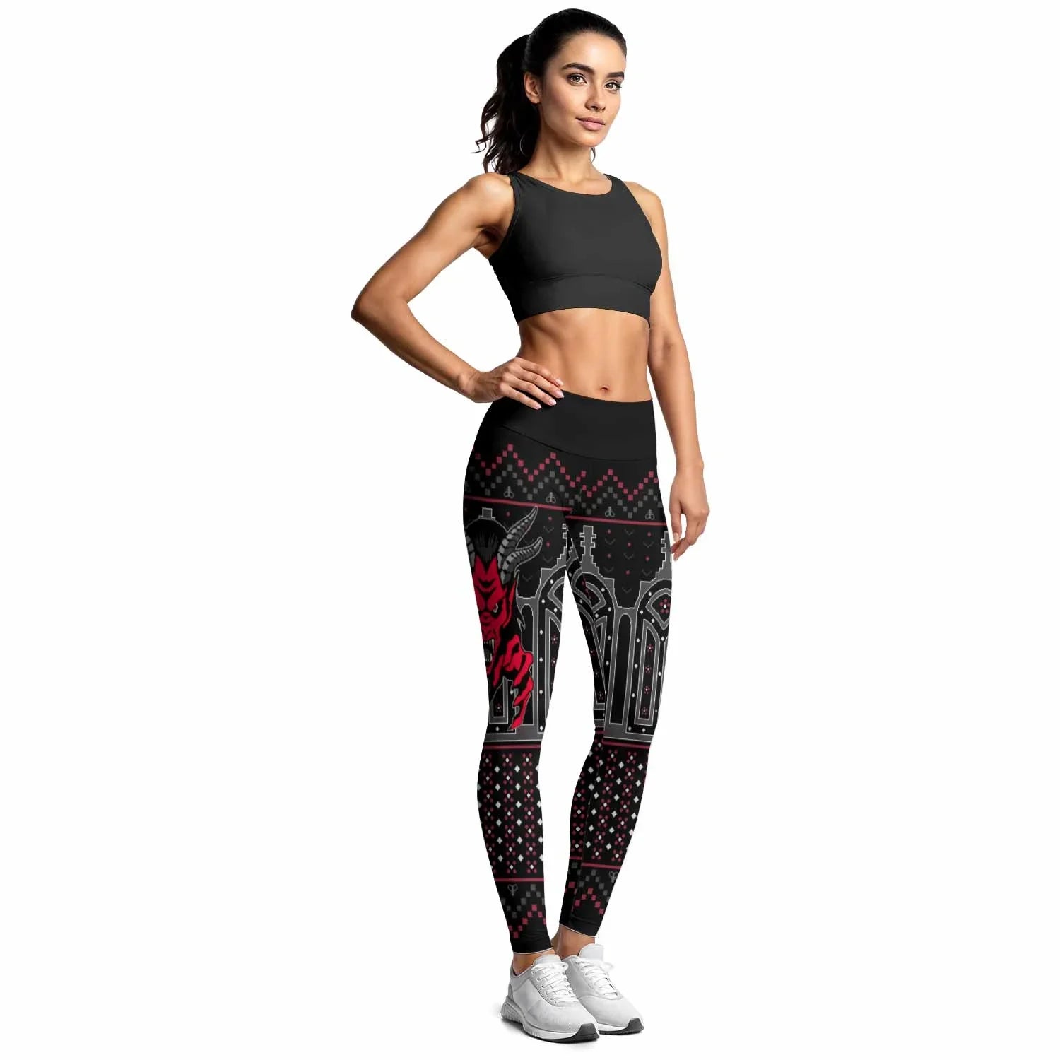 Hell's Gate Women's Leggings - lifestyle view