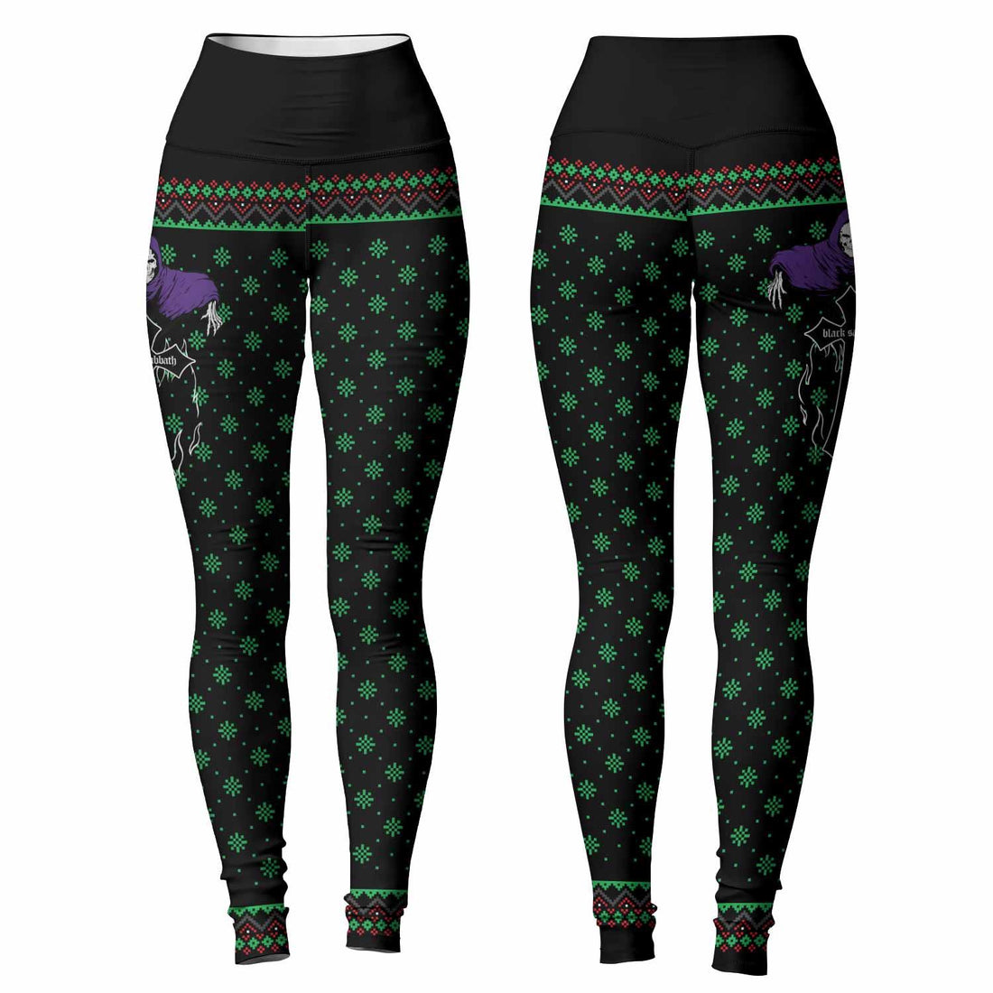 Holidays Bloody Holidays Women's Leggings - front and back view