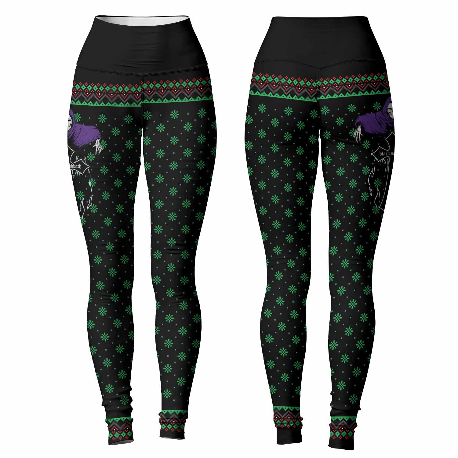 Holidays Bloody Holidays Women's Leggings - front and back view