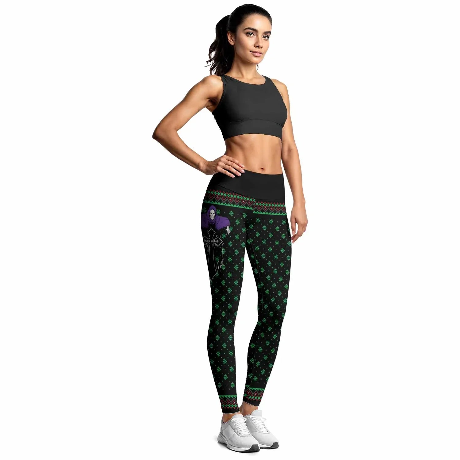 Holidays Bloody Holidays Women's Leggings - lifestyle view