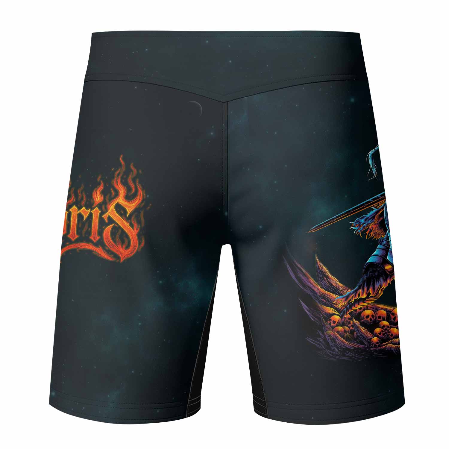 Infernal Artorias Fight Shorts - back view mockup