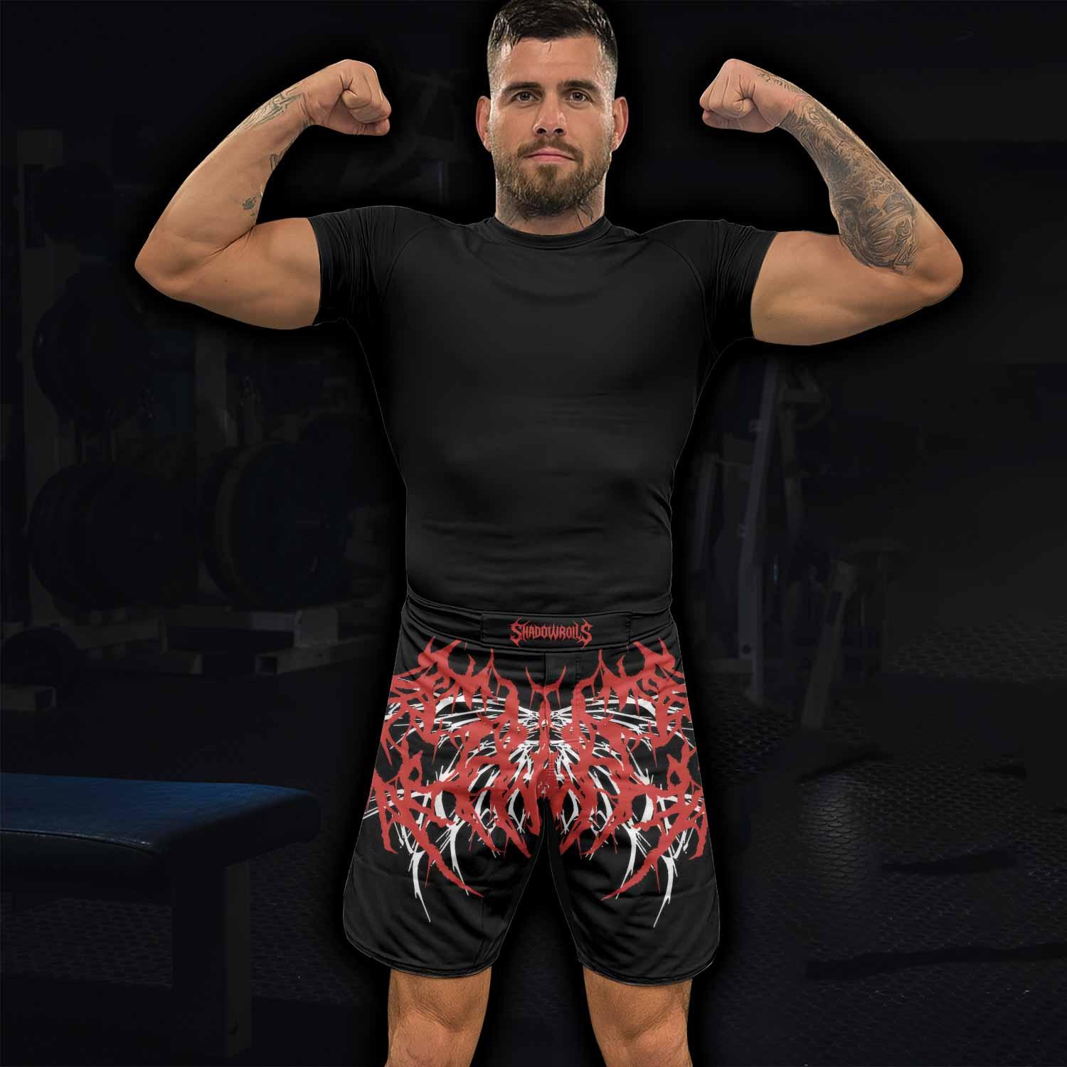 Infernal Spines Mixed Martial Arts Shorts - lifestyle view