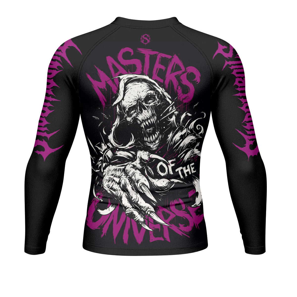 Masters of the Universe Men’s Long Sleeve Rash Guard - back view mockup