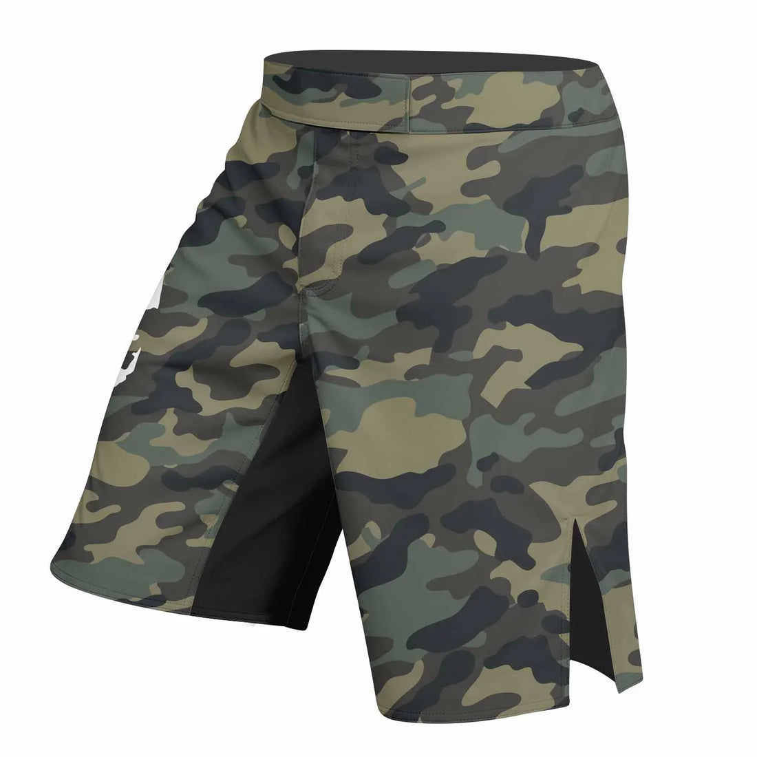 Misfits Camouflage Fight Shorts - right side mockup