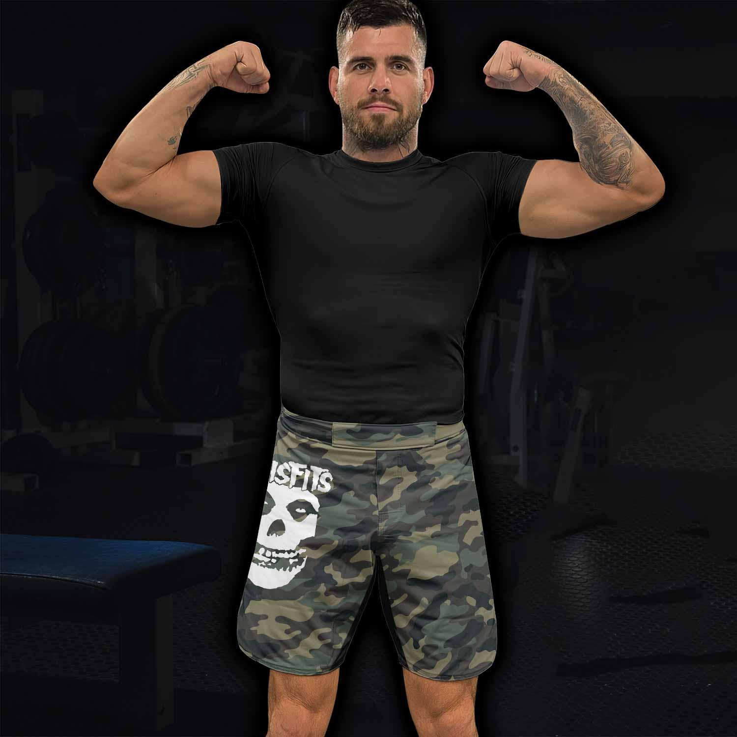 Misfits Camouflage Fight Shorts - lifestyle view