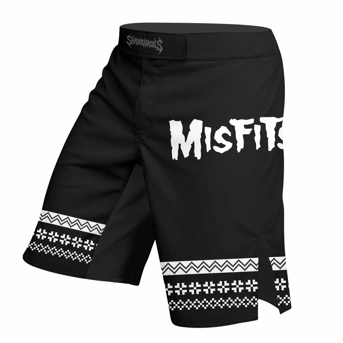 Misfits Ugly Mixed Martial Arts Shorts - right side mockup