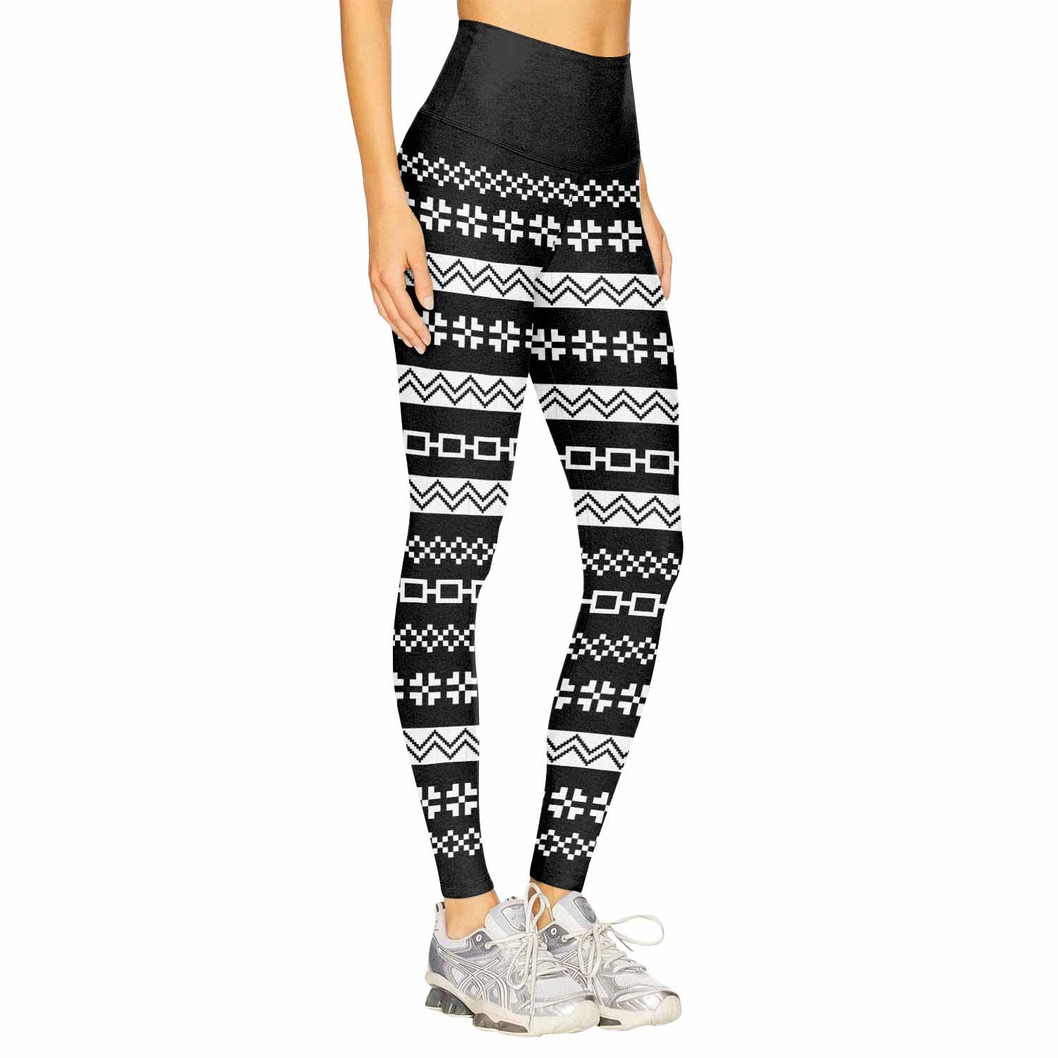 Misfits Ugly Women's Leggings - right side mockup