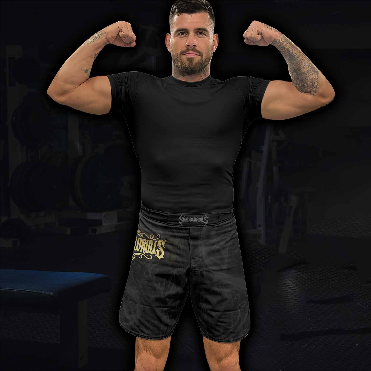 Moon Ritual Fight Shorts - lifestyle view