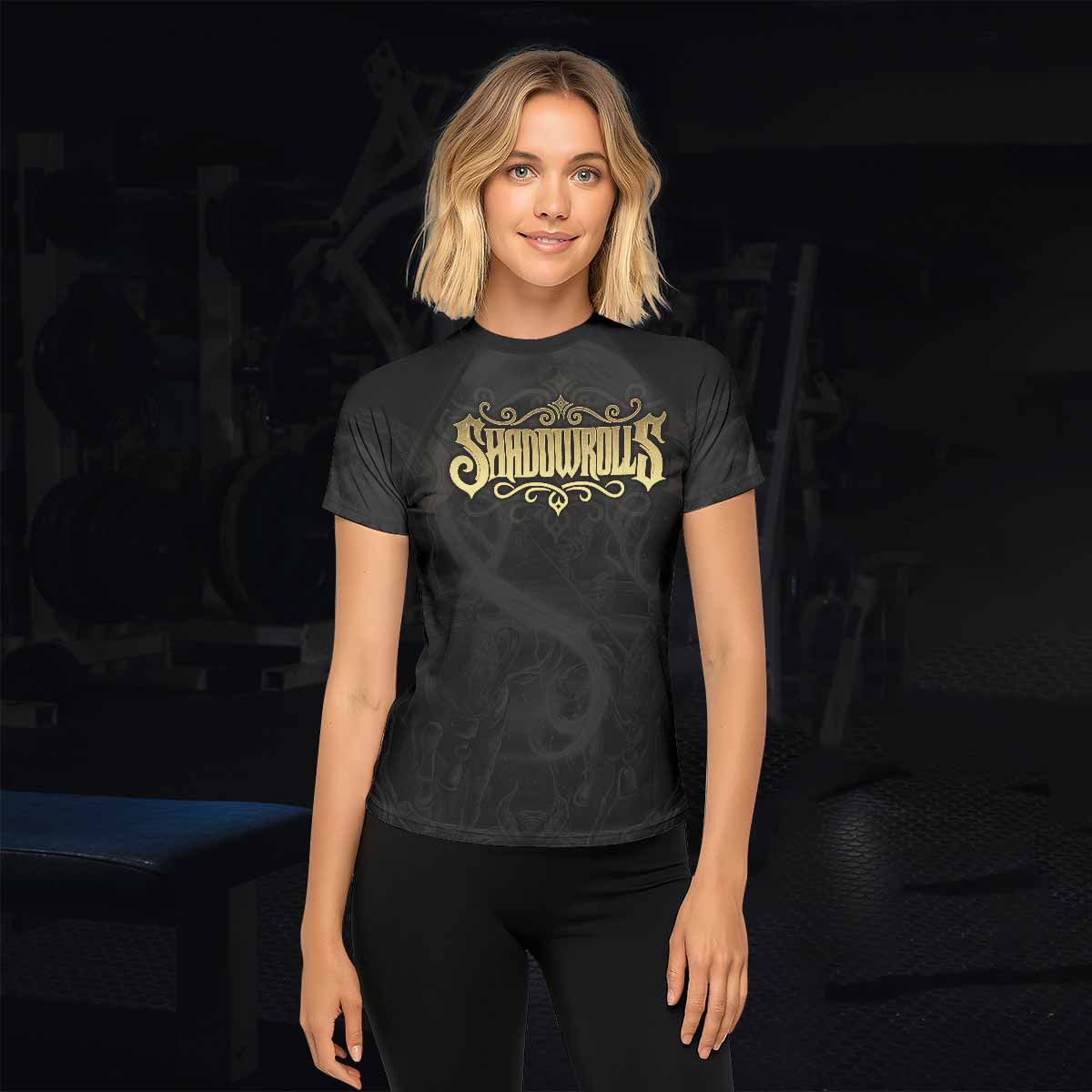 Moon Ritual Women's Rash Guard Short Sleeve - lifestyle view