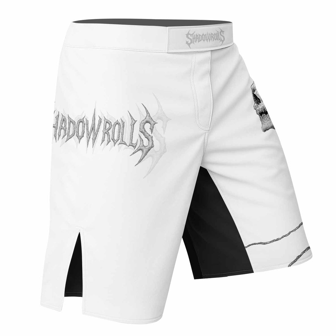 Pale Reaper Fight Shorts - right side mockup