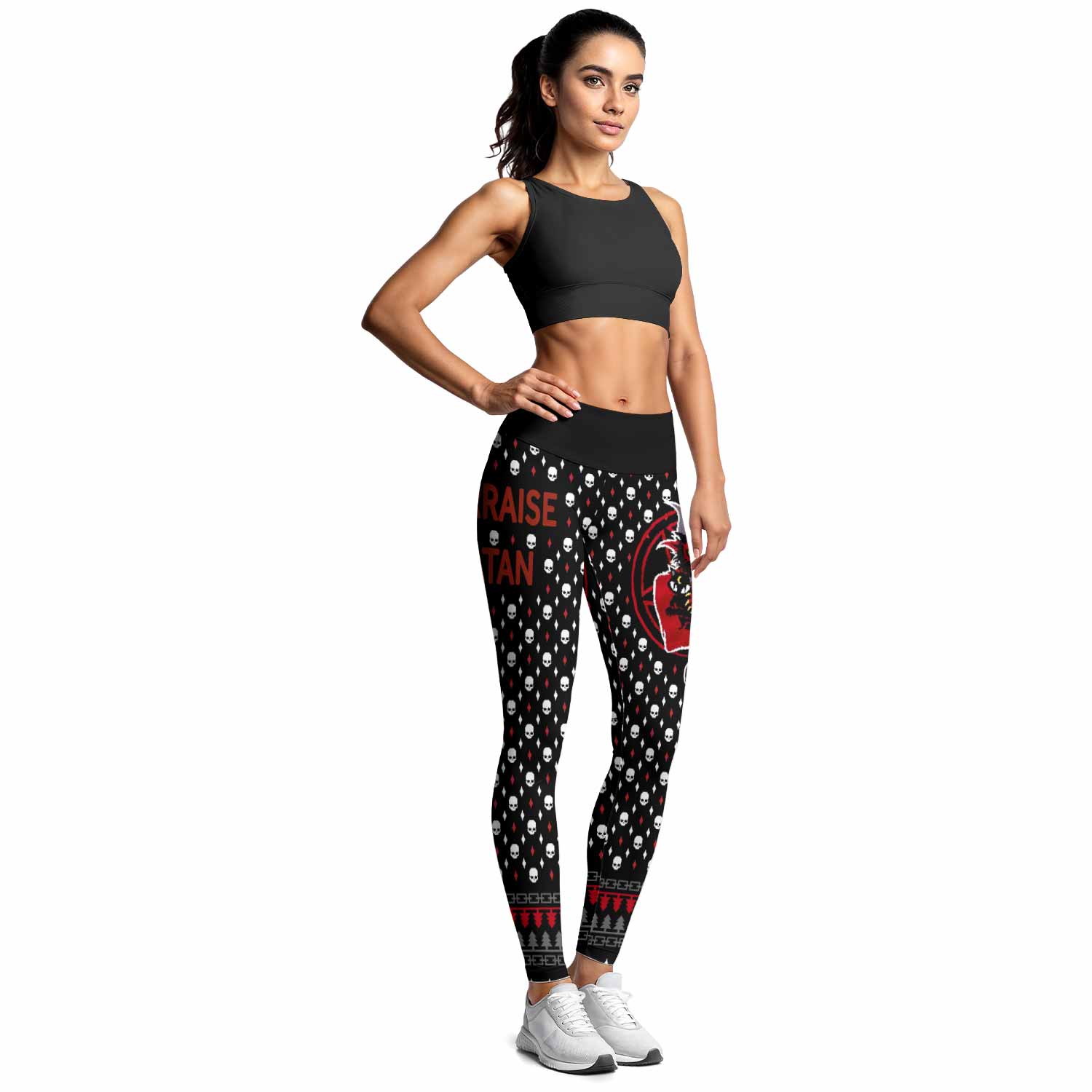 Purraise Satan Women's Leggings - lifestyle view