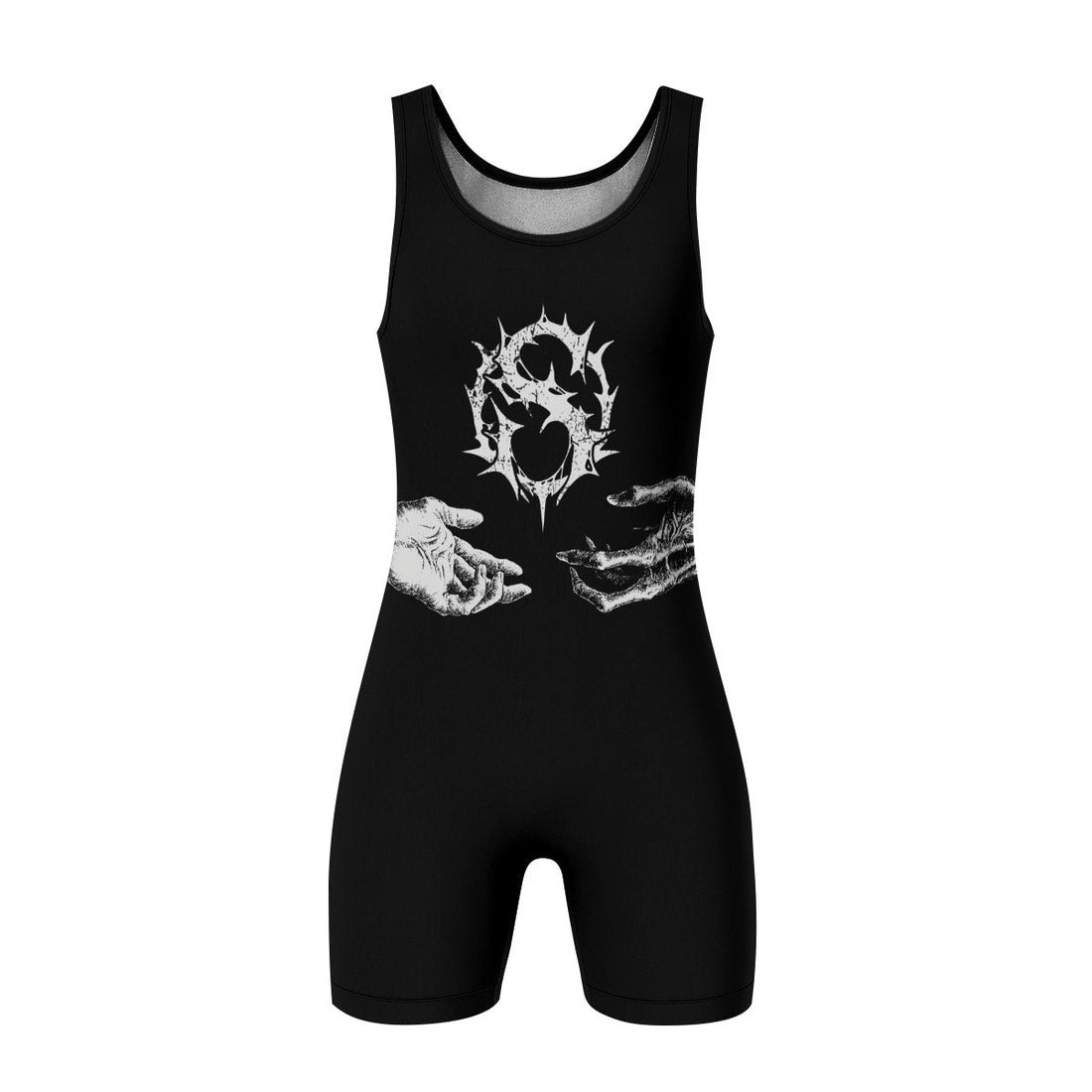 Ritual of the Damned Wrestling Singlet - front and back view