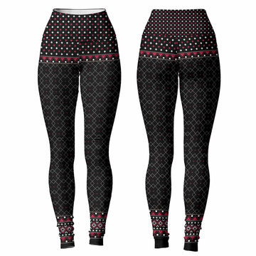 Satan's Cats Women's Leggings - front and back view