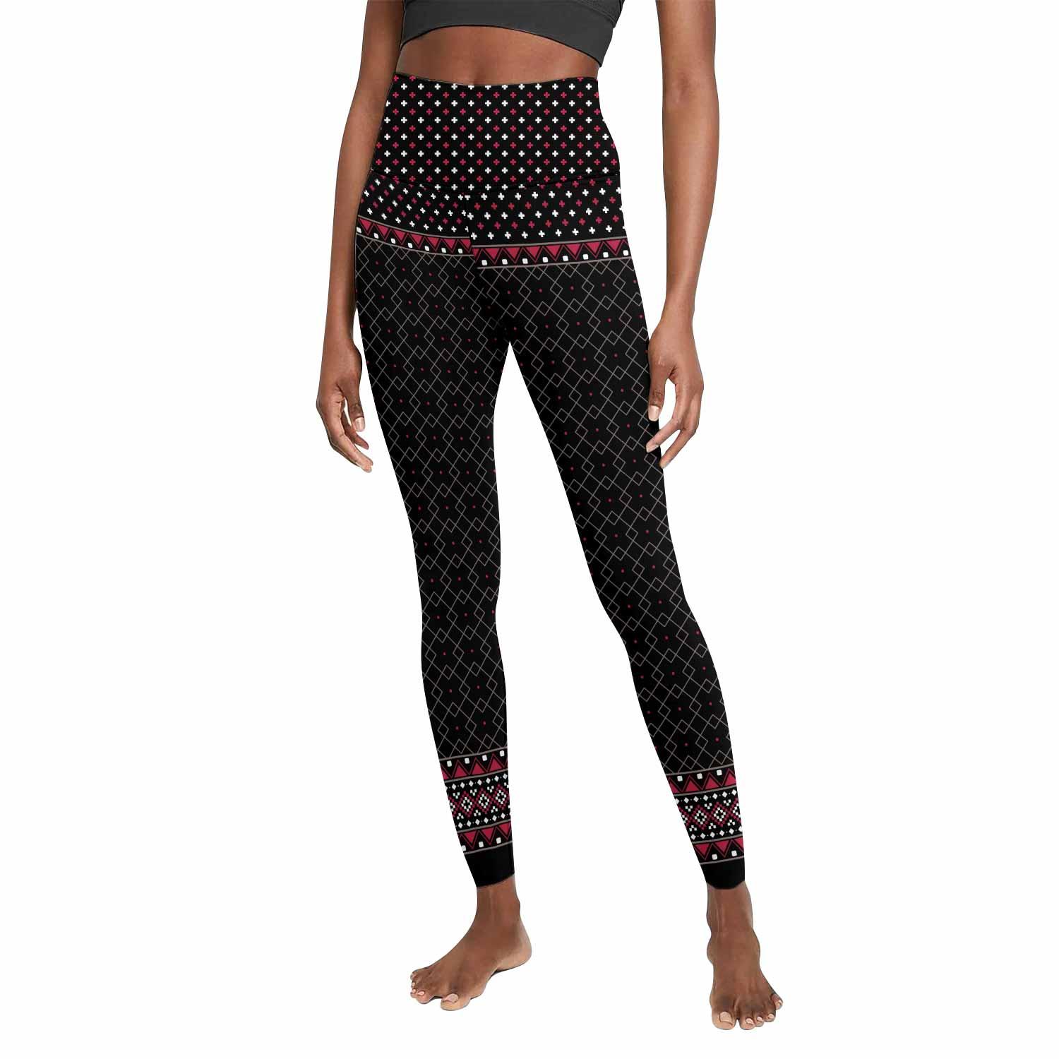 Satan's Cats Women's Leggings - front view mockup