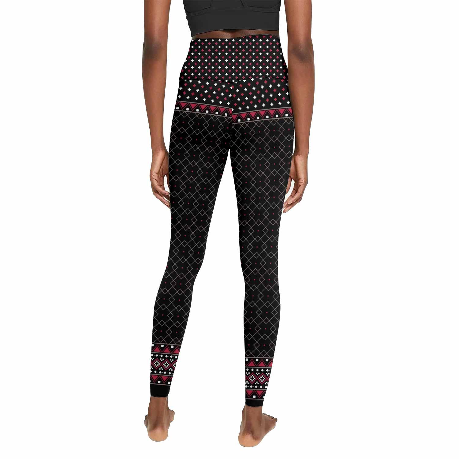 Satan's Cats Women's Leggings - back view mockup