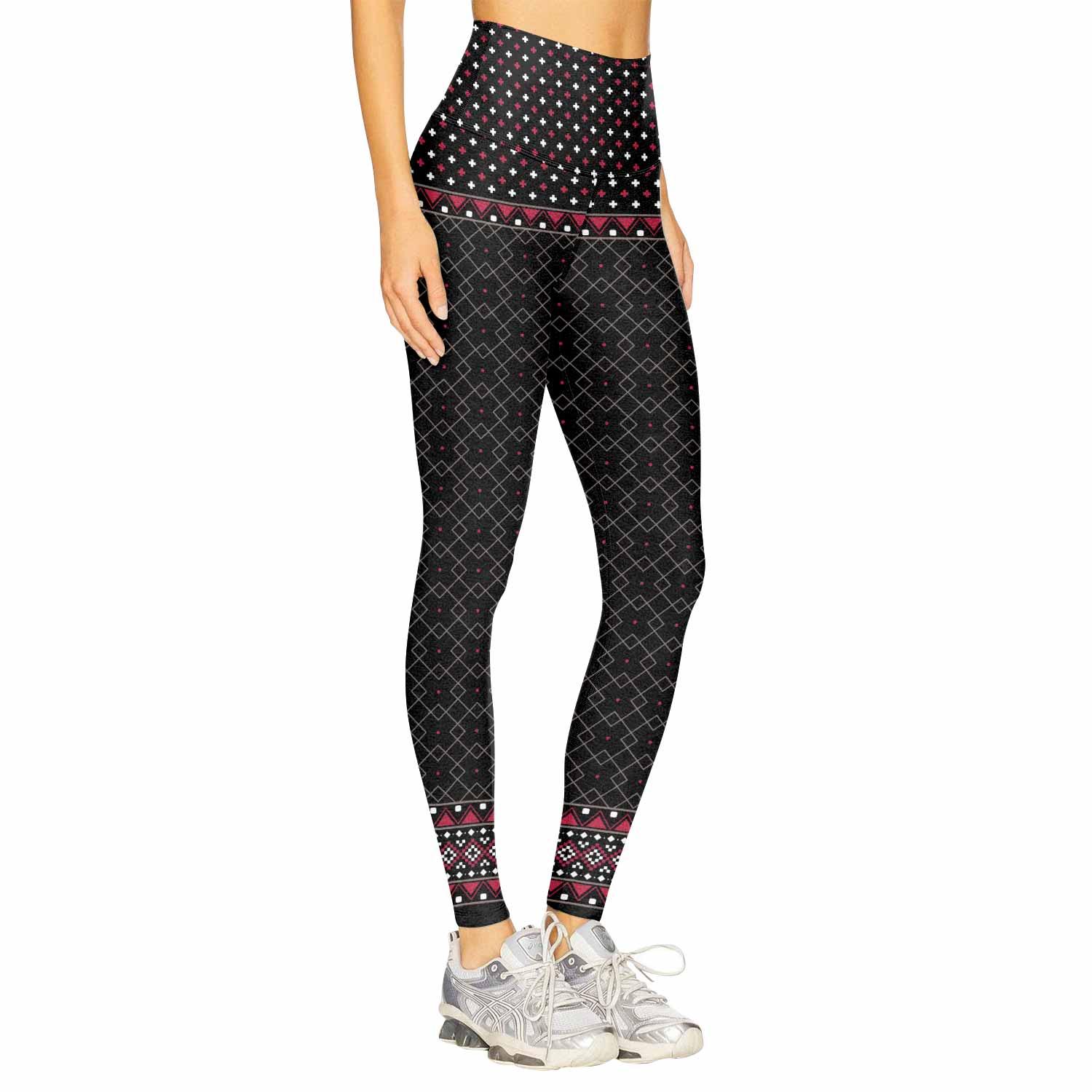 Satan's Cats Women's Leggings - right side mockup