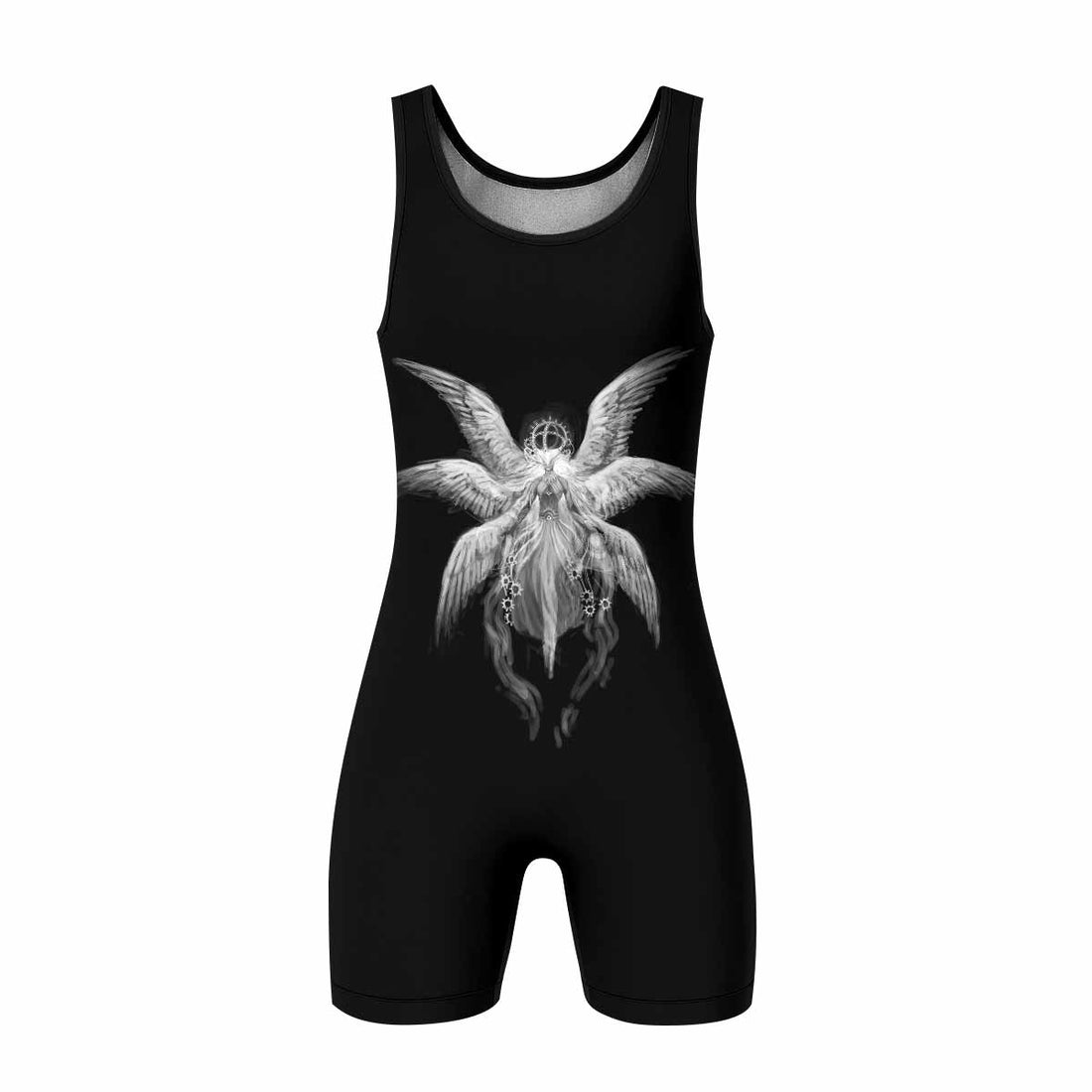 Seraphim Ascend Wrestling Singlet - front and back view